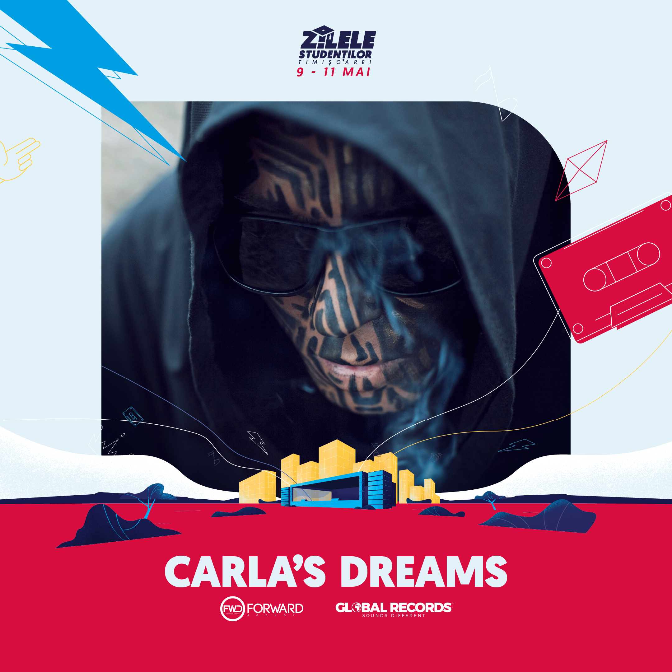 Zilele Studenților Timișoarei. Începe un nou festival cu multe concerte și activități de divertisment