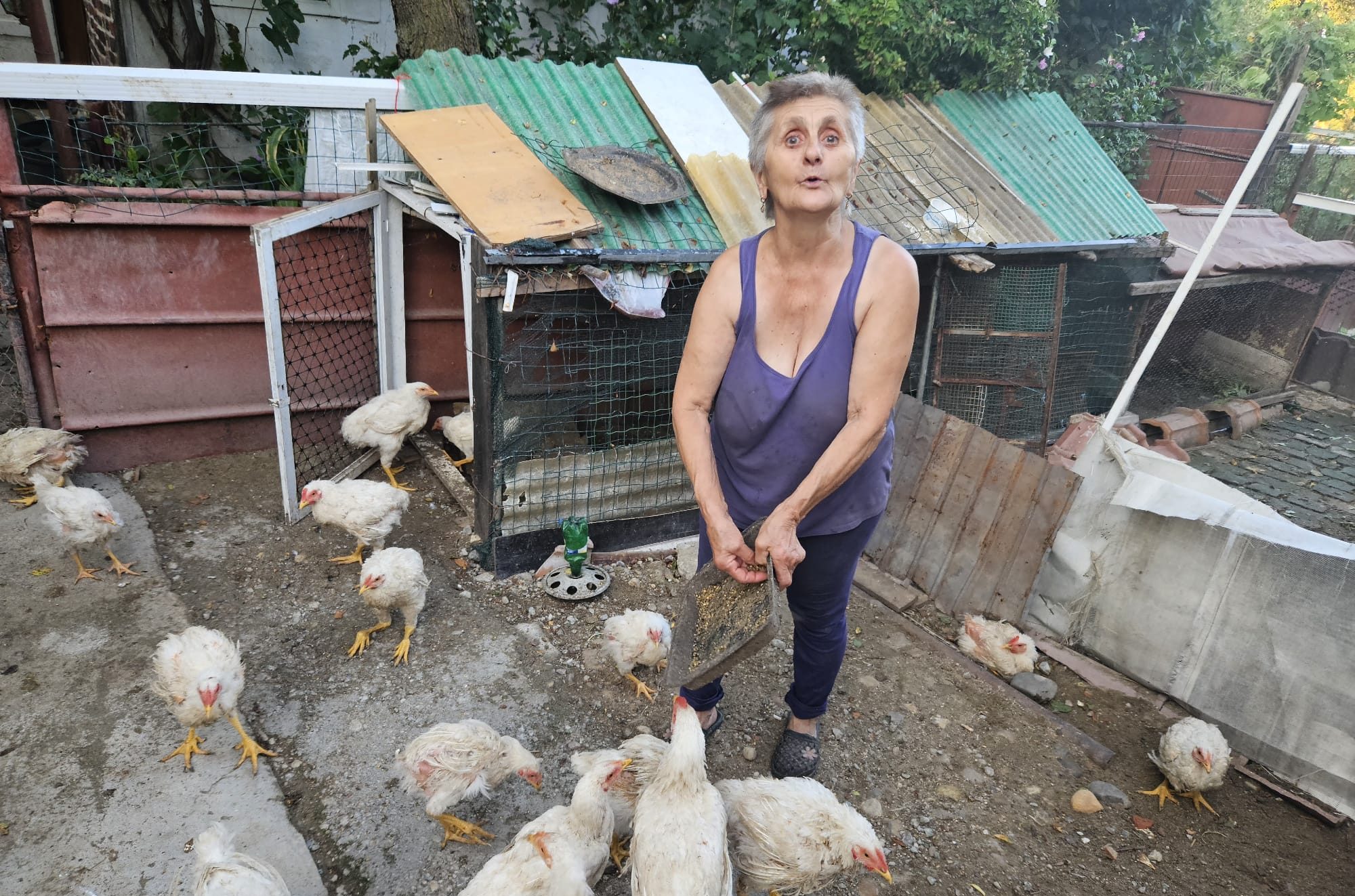 Elena Ofițerescu, ultima băștinașă a unui sat care astăzi mai numără trei locuitori