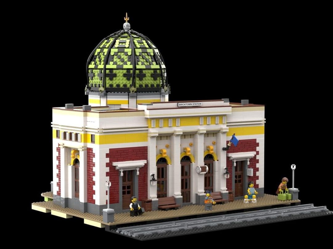 Gara din Herculane poate deveni un set LEGO de colecție! Are nevoie de voturi pentru a intra în producție