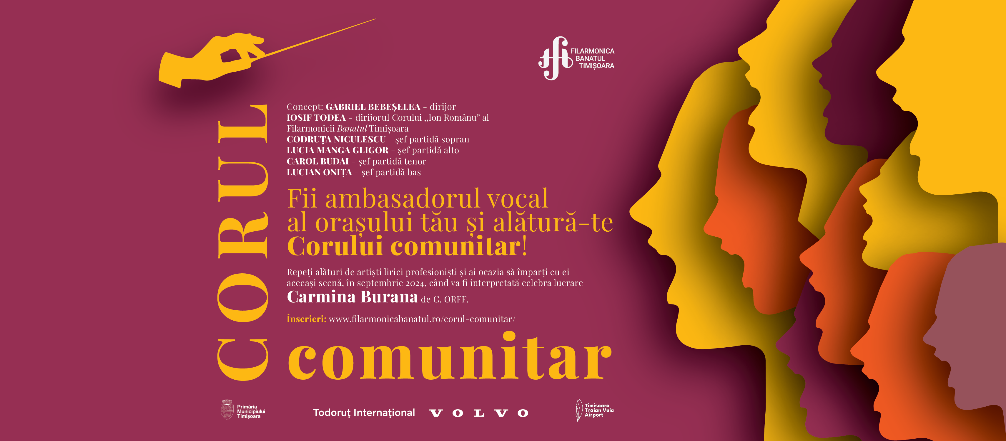Aveți voce? Corul comunitar al Filarmonicii Banatul vă așteaptă la înscrieri