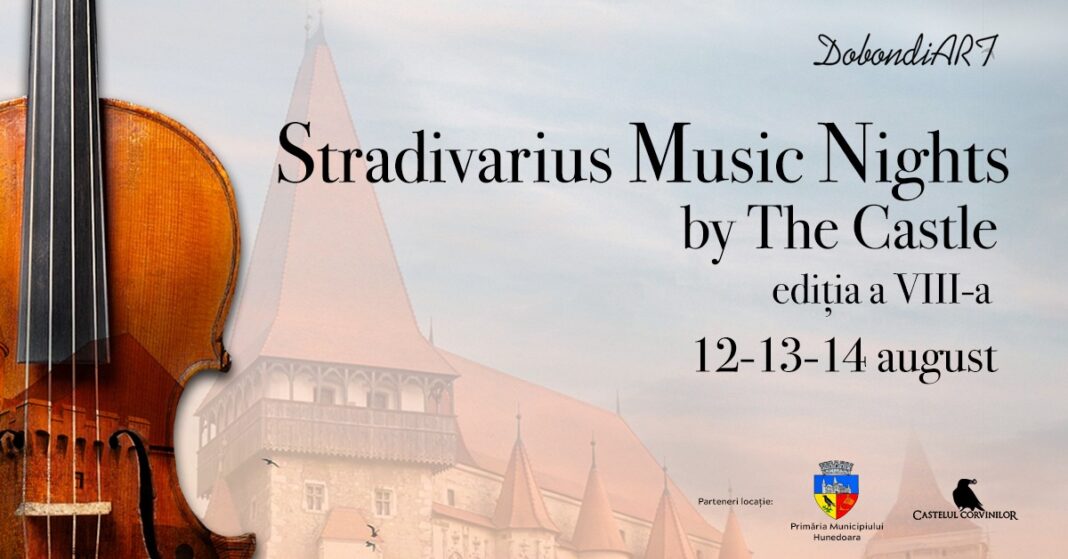 Stradivarius Nights. Trei seri de muzică clasică și jazz la Castelul Corvinilor